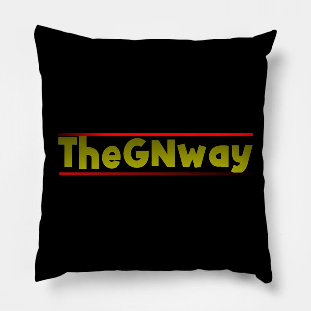 TheGNway Yellow Gold Pillow by TheGNway