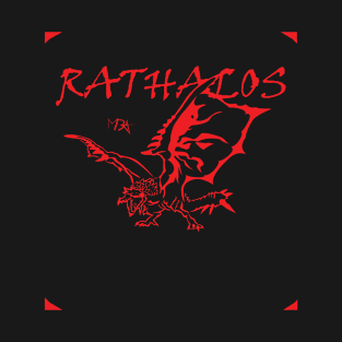 Red Rathalos Stile T-Shirt