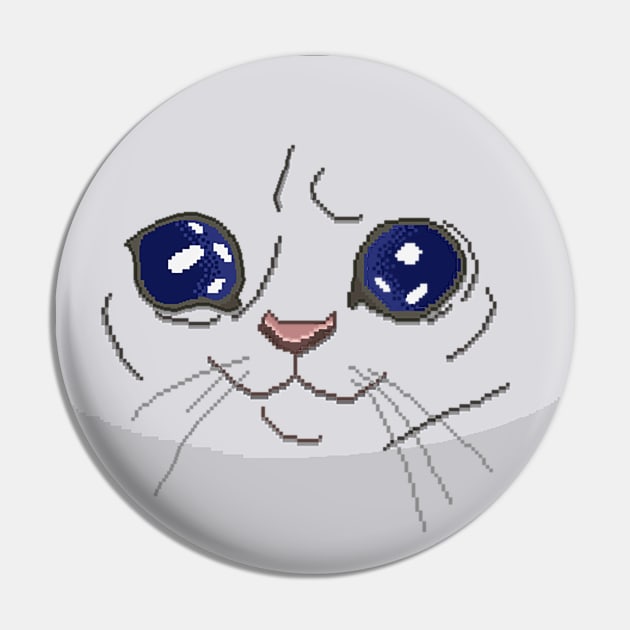 Sad Cat Meme Pins and Buttons for Sale