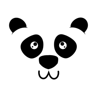 Panda Face T-Shirt