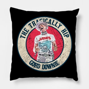 Retro Style Fan Art Design Gord Downie Pillow