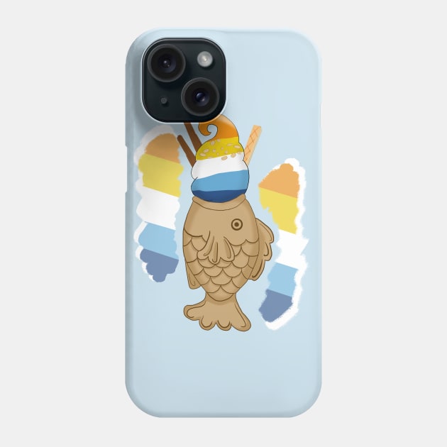 Pride taiyaki design, 2nd wave (aroace) Phone Case by VixenwithStripes