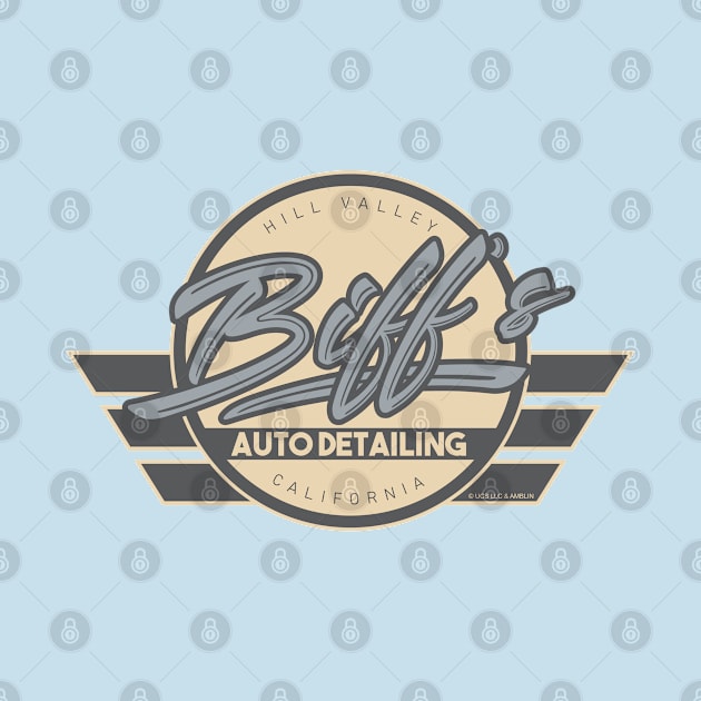 Biff's Auto Detailing in Blue by Print Stop Studio