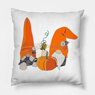 Gnome pumpkin Pillow