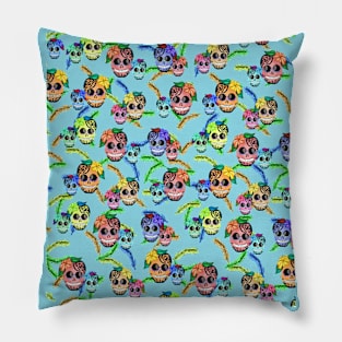 Tropical Catrina Pillow