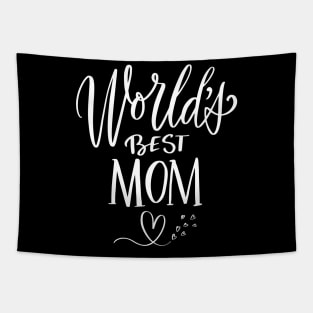 World's Best Mom - Happy Mother's Day Tapestry