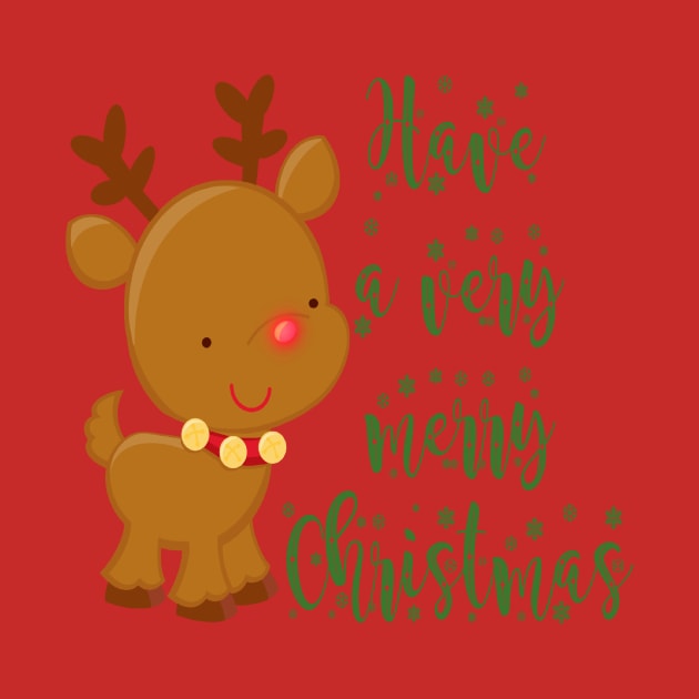 Have A Very Merry Christmas by TSHIRT PLACE