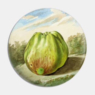 Apple in Landscape Pin