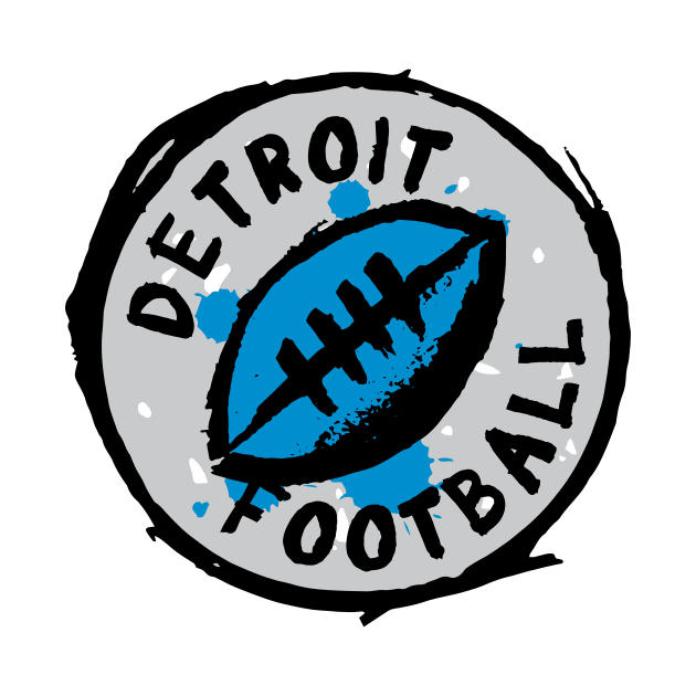 Detroit Football 01 by Very Simple Graph