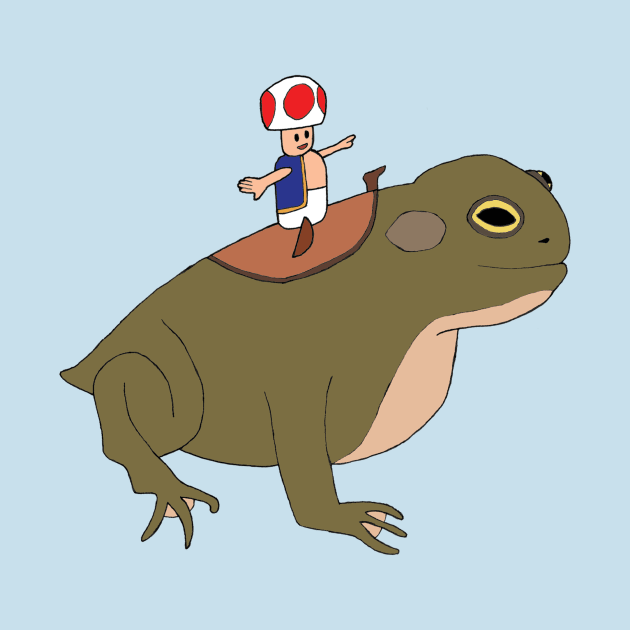 Toad Riding Toad by Kicks And Giggles Entertainment