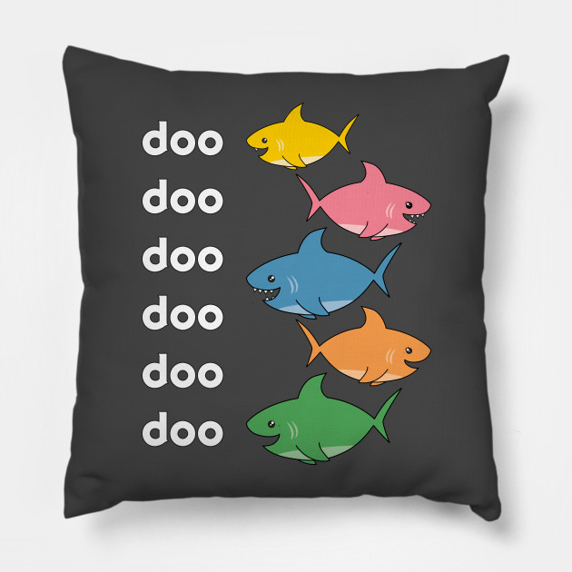baby shark singing pillow