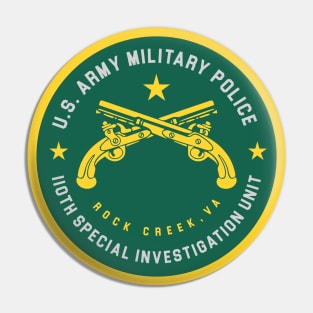 110th special investigation unit insignia Pin