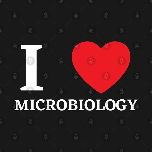 I Love Heart Microbiology by BobaPenguin