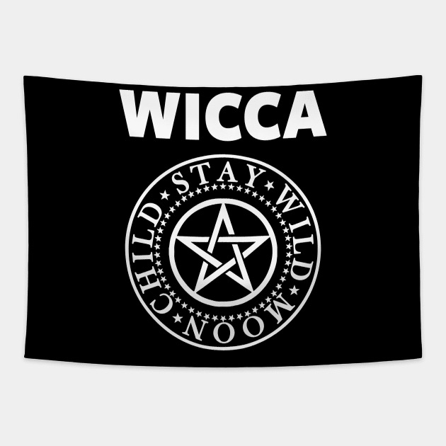 Wiccan Shirt & Wicca T-Shirt - Pagan shirt Tapestry by Tshirt Samurai