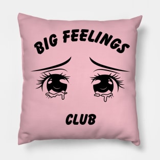 Big Feelings Club anime eyes design Pillow