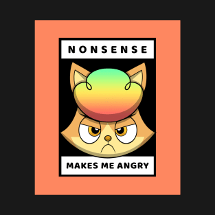 kittyswat Simone "Makes Me Angry" T-Shirt