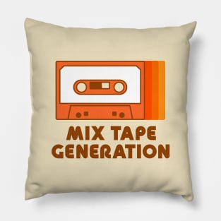 Mix Tape Generation Pillow