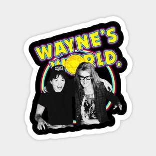 Retro Wayne's World Magnet
