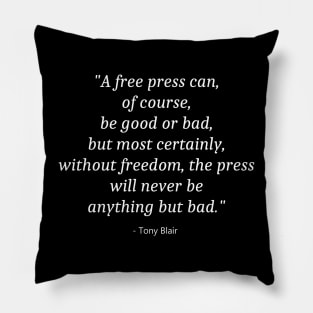 Free Press Pillow