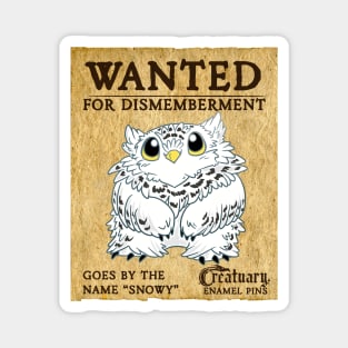 WANTED: Owl Bear Magnet