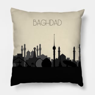 Baghdad Skyline Pillow