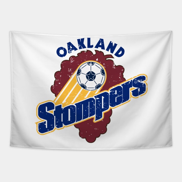 1978 Oakland Stompers Vintage Soccer Tapestry by ryanjaycruz