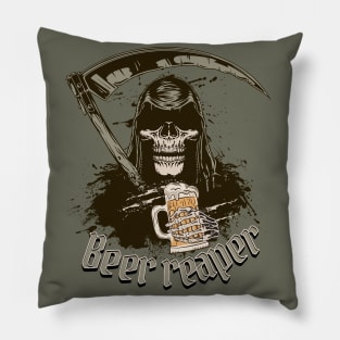 Beer reaper Pillow