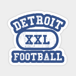 Detroit Football III Magnet