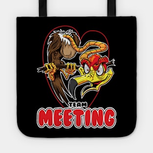 Team Meeting Buzzard Tote