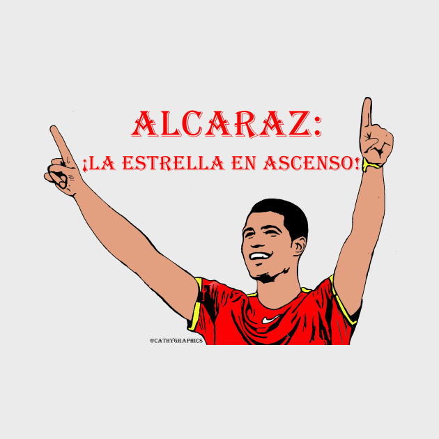 Alcaraz: la estrella en ascenso! by CathyGraphics