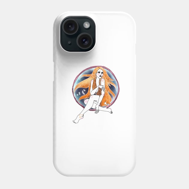 Leo zodiac Phone Case by ArtInPi