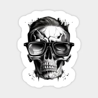 Beautiful skull Magnet