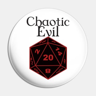 Chaotic Evil Alignment Pin