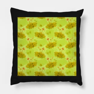 Woodland stories, mushrooms and moss Pillow