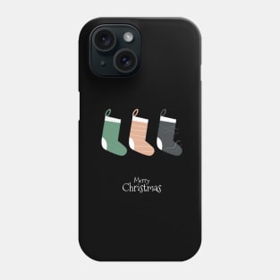 Christmas socks Phone Case