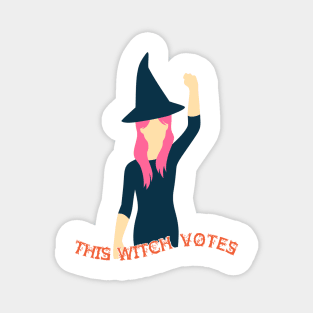 This Witch Votes! Magnet