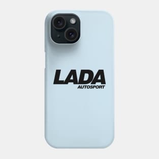 Lada Autosport logo (black) Phone Case