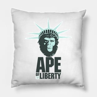 Ape Of Liberty Pillow