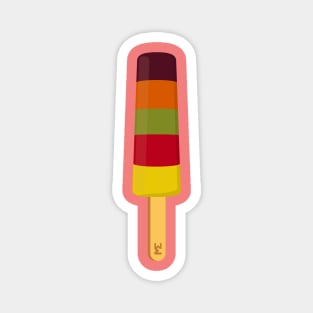 fruit pastille Ice Lolly Magnet