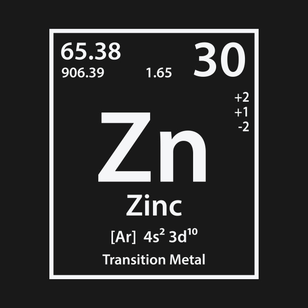 zn element table T  Zinc  Shirt  Element TeePublic  Zinc