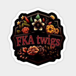 FKA twigs Flower Vintage Magnet