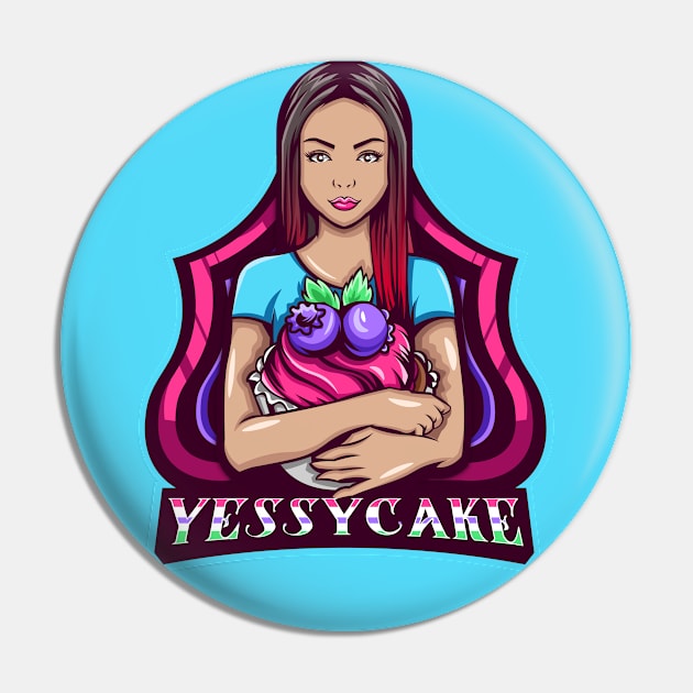 Hug a Cupcake 2.0 Pin by YessyCake