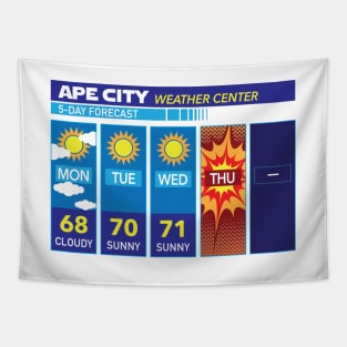 Ape City Weather Forecast Tapestry