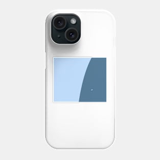 Blue Wave #skyblue #home #decor #buyart #minimal #bluedecor Phone Case