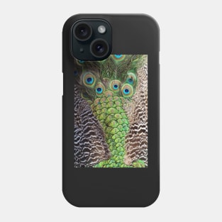 Peacock's Tail Feather Phone Case