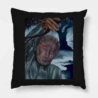 Danger of the Wolfman Pillow