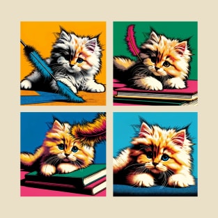 Ragamuffin Pop Art - Cute Kitties T-Shirt