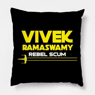 Vivek Ramaswamy Rebel Scum Pillow