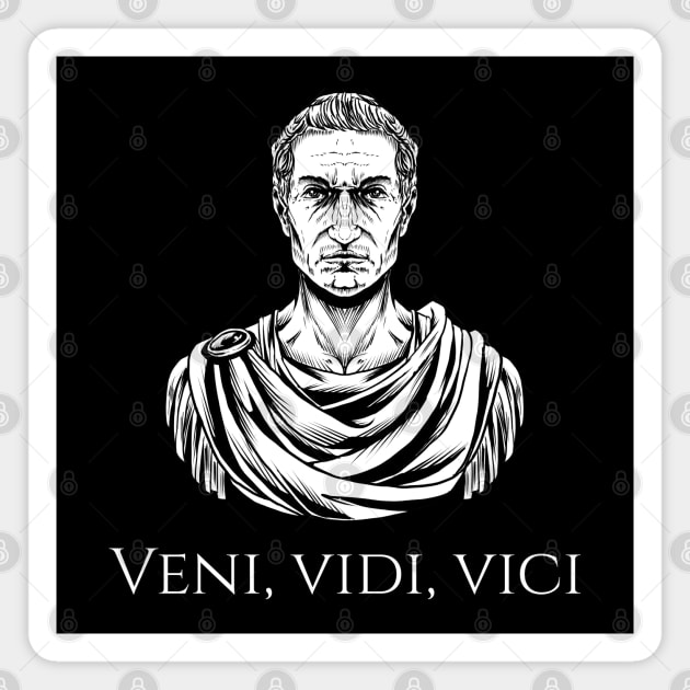 Gaius Julius Caesar Quote Veni Vidi Vici SPQR Ancient Roman History |  Essential T-Shirt