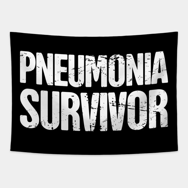 Sick With Pneumonia - Get Well Soon Gift Tapestry by Wizardmode